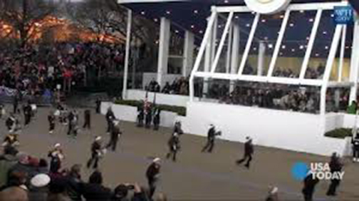 Isiserettes @ 2013 Inaugural Parade @ Presidential Reviewing Stand