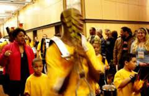 Isiserettes @ Obama Rally @ Hy-Vee Hall